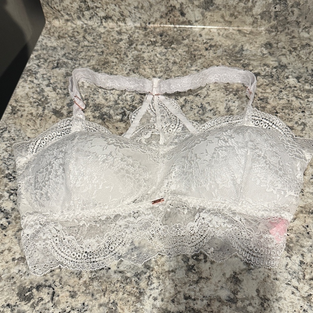 Lace Bralette in White - Women's Intimates